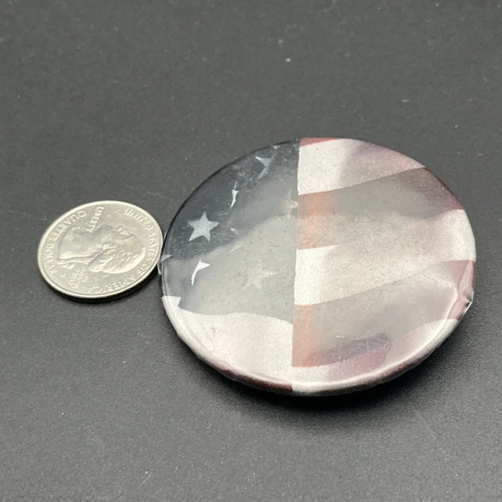 American Flag USA Button Pin‎
